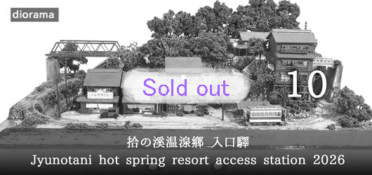 養蚕農家と渓流と地方鉄道 2020